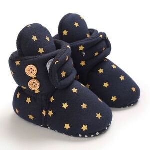 𝅺Babies non skid soft booties, Black